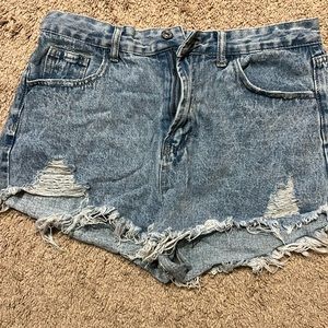 Jean shorts